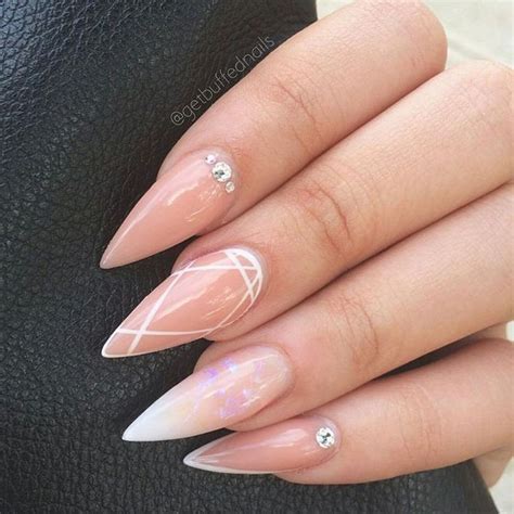 pointy nail designs|classy trendy stiletto nail designs.